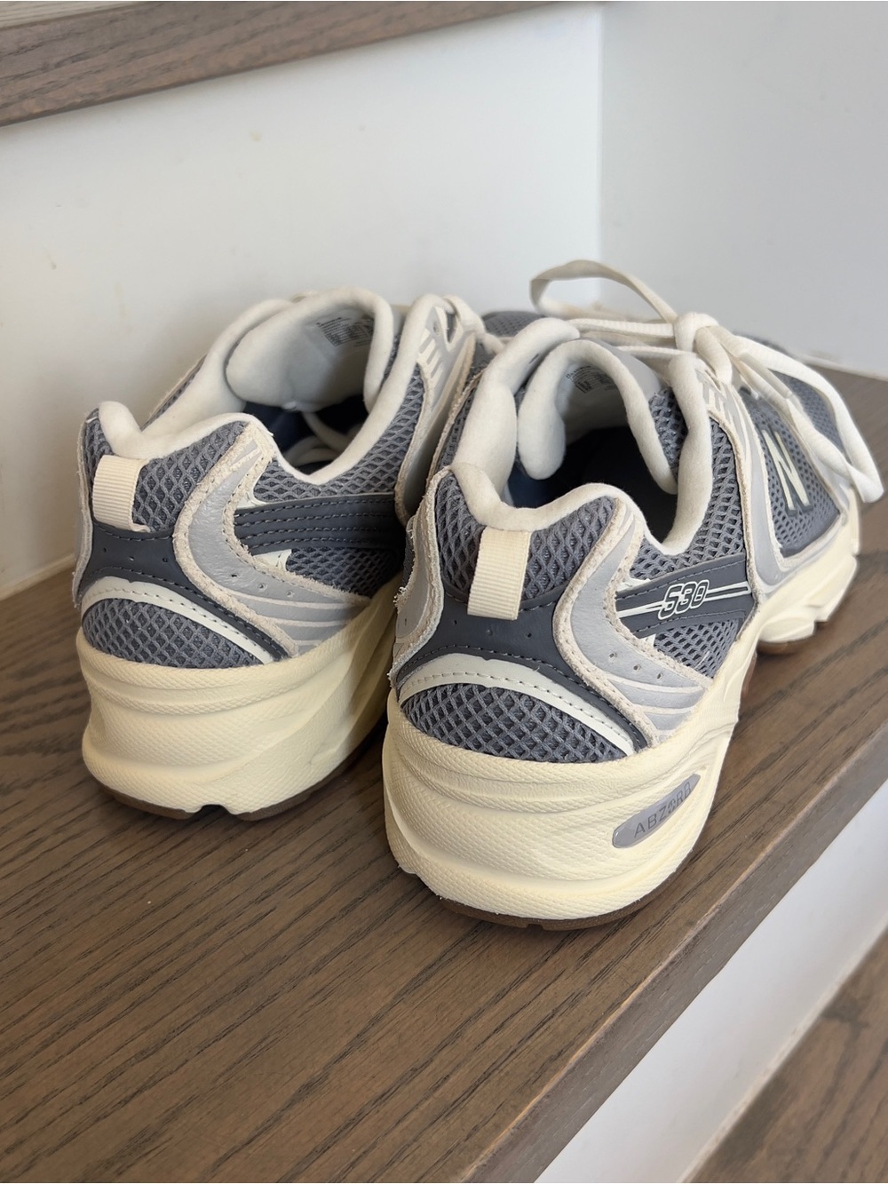 New Balance 530 Sneakers in Raincloud / Castlerock NWOB - Picture 4 of 6